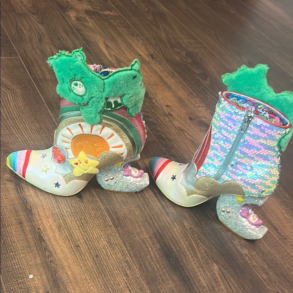 Irregular Choice care Bear boots 38 - Picture 7 of 10